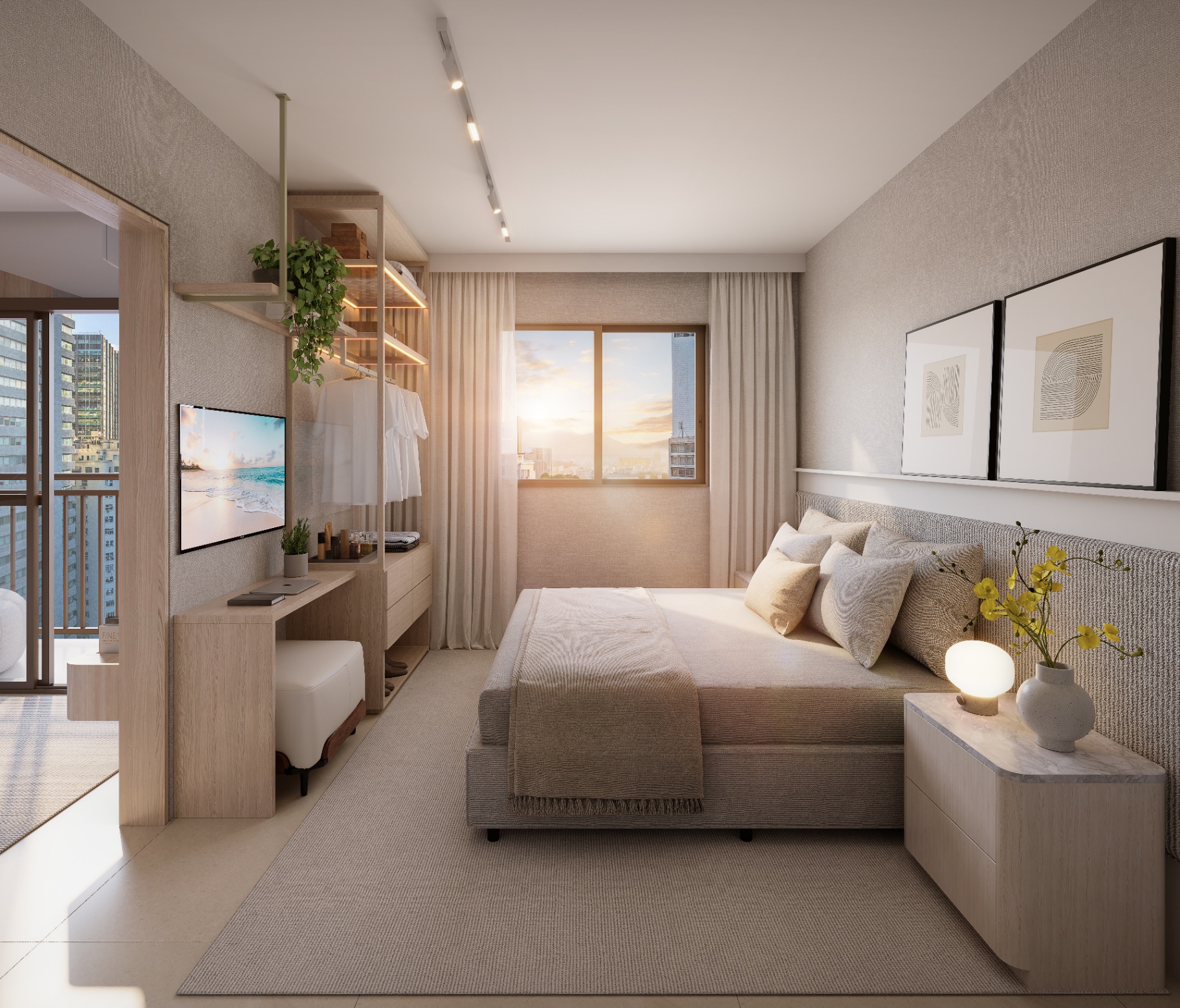 Tipologia Apartamentos 2 Quartos — Connect Centro