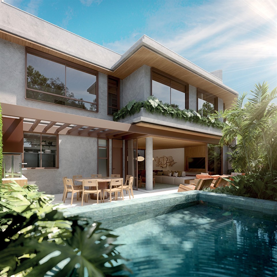 Casas Ibitá — Lançamento em São Conrado, Zona Sul (457 a 489 m²)